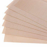 Malakos Concentrix 6 Washable Table Mat Set (Plaster Light Brown)