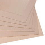 Malakos Concentrix 6 Washable Table Mat Set (Plaster Light Brown)
