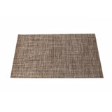 Malakos Elegant 6 Washable Table Mat Set (Light Gray & Brown)