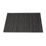 Malakos Overlaps 6 Washable Table Mat Set (Black)