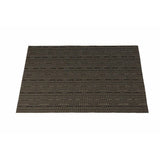 Malakos Overlaps 6 Washable Table Mat Set (Black & Gold)
