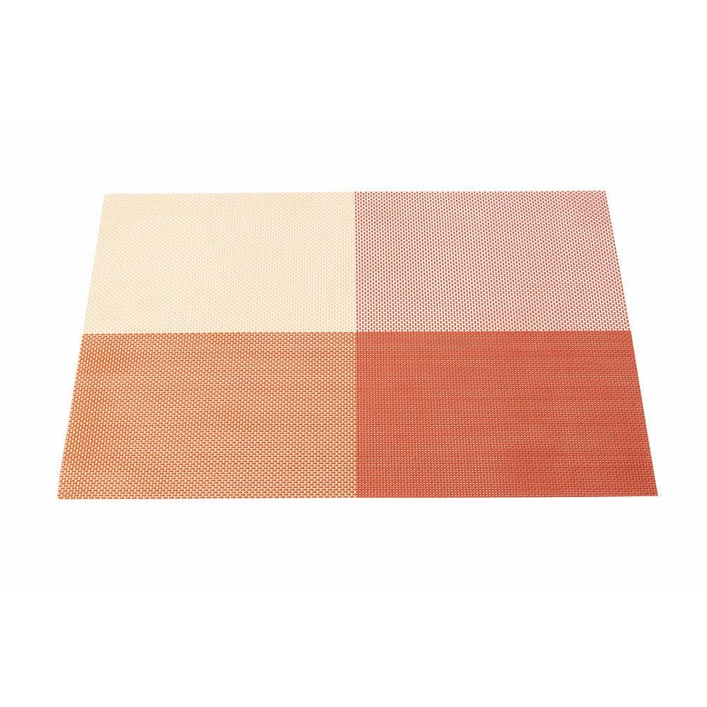 Malakos Triax 6 Washable Table Mat Set (Red & Multicolor)