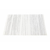 Malakos Wirey Lined 6 Washable Table Mat Set (White)