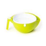 Mesh Drainer Bowls (Green & White)