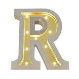 Monogram LED Light - Alphabet 'R'
