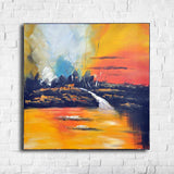 Scenic Beauty - Oil Painting on Canvas (Hand Painted)