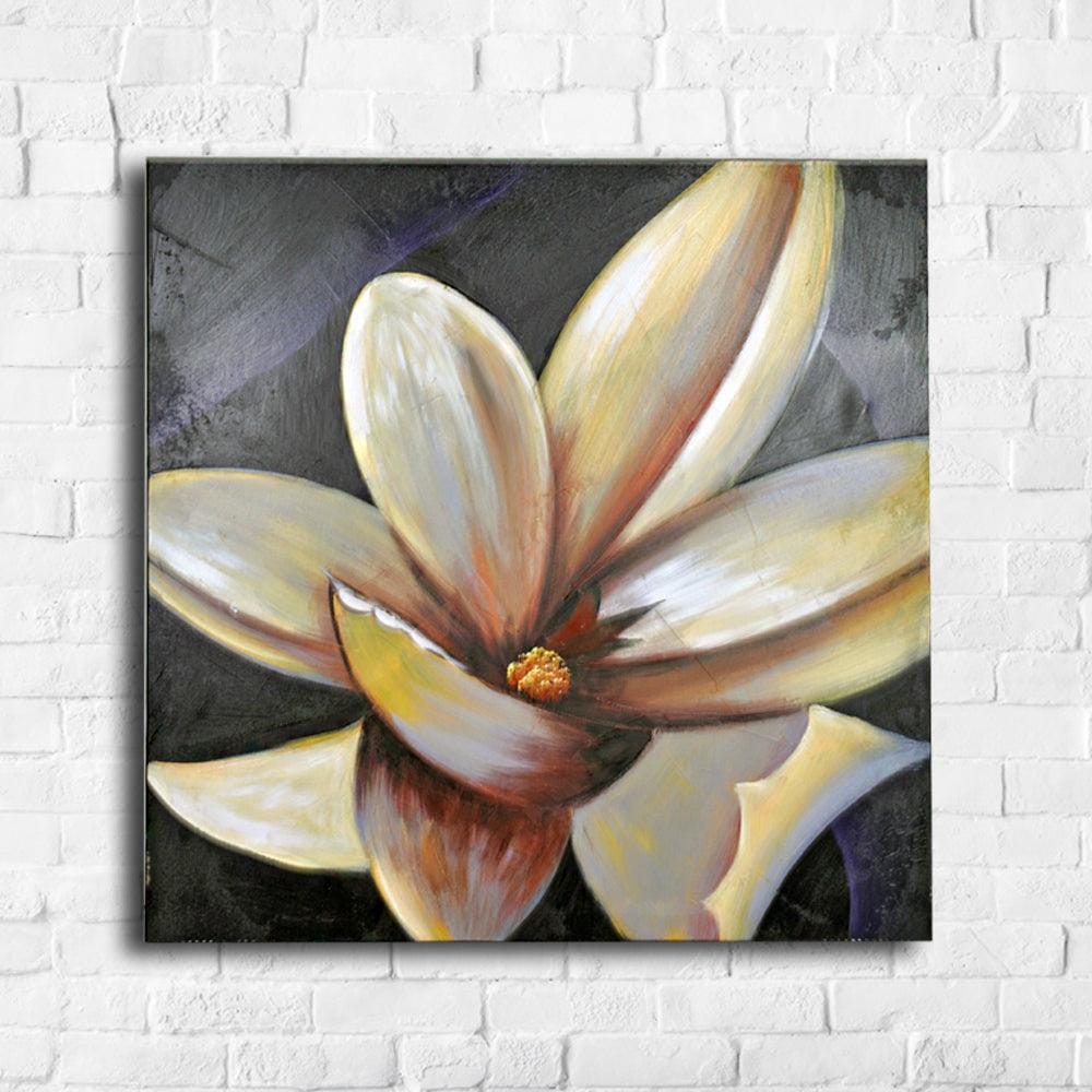 Blooming Flower - Oil Painting on Canvas (Hand Painted)