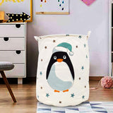 Pesky Penguin Laundry Basket