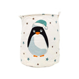 Pesky Penguin Laundry Basket