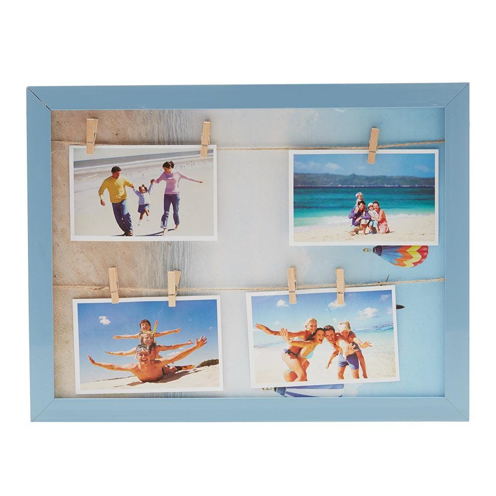 Multi-Utility Planner & Organizer Picture Frame (Blue) (Small)