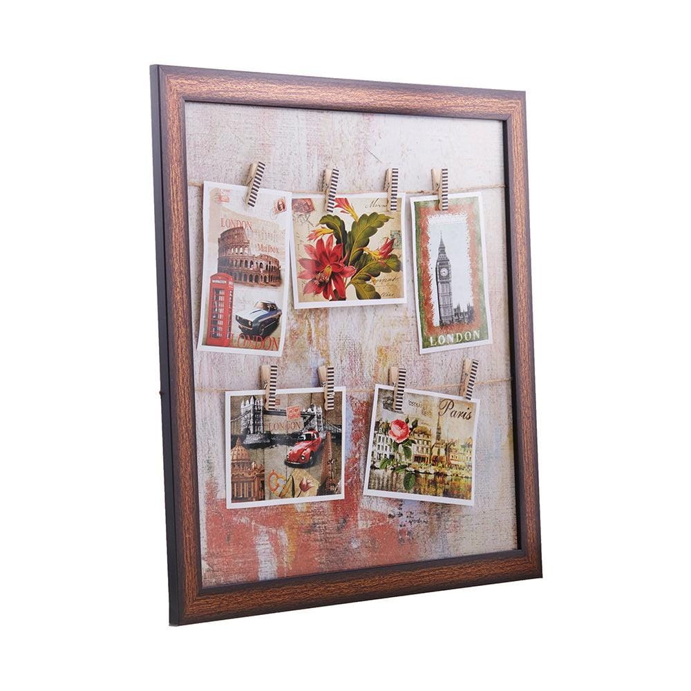 Multi-Utility Planner & Organizer Picture Frame (London Brown) (Large)