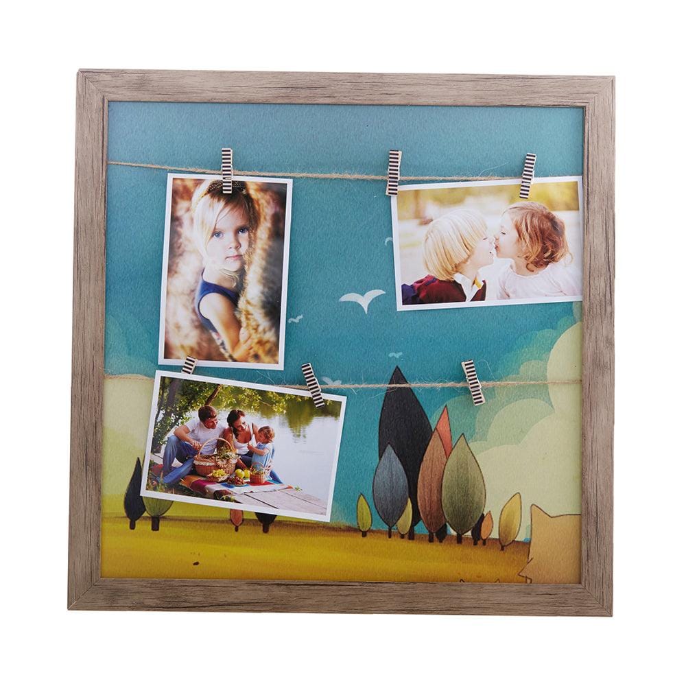 Multi-Utility Planner & Organizer Picture Frame (Vintage Brown) (Large ...