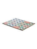 Zig Zag Blossom - Wooden Placemat (Multicolor)