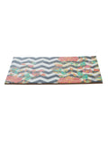 Zig Zag Blossom - Wooden Placemat (Multicolor)