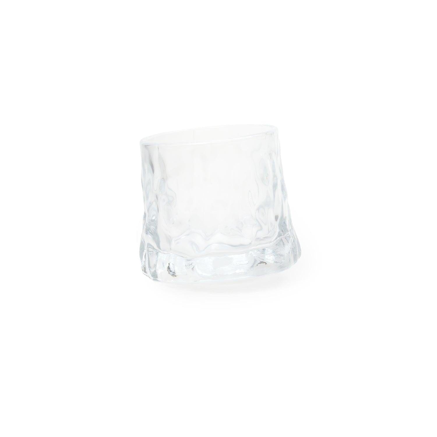 Rhombus Rotating Whiskey Glass Set (150 ml) (Pack of 6)