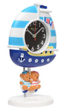 Sailing Yacht - Kids Pendulum Desk Clock