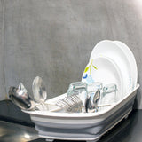 Multi-Utility Collapsible Silicone Kitchen Sink Drainer