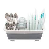 Multi-Utility Collapsible Silicone Kitchen Sink Drainer