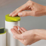 2-in-1 Sink Organizer : Soap Dispenser & Sponge Holder