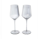 Smokey Gray Wine Glass Set (500 ml) (Pack of 2)