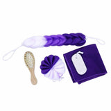 5 Piece Spa Bath Hamper Gift Set (Purple)