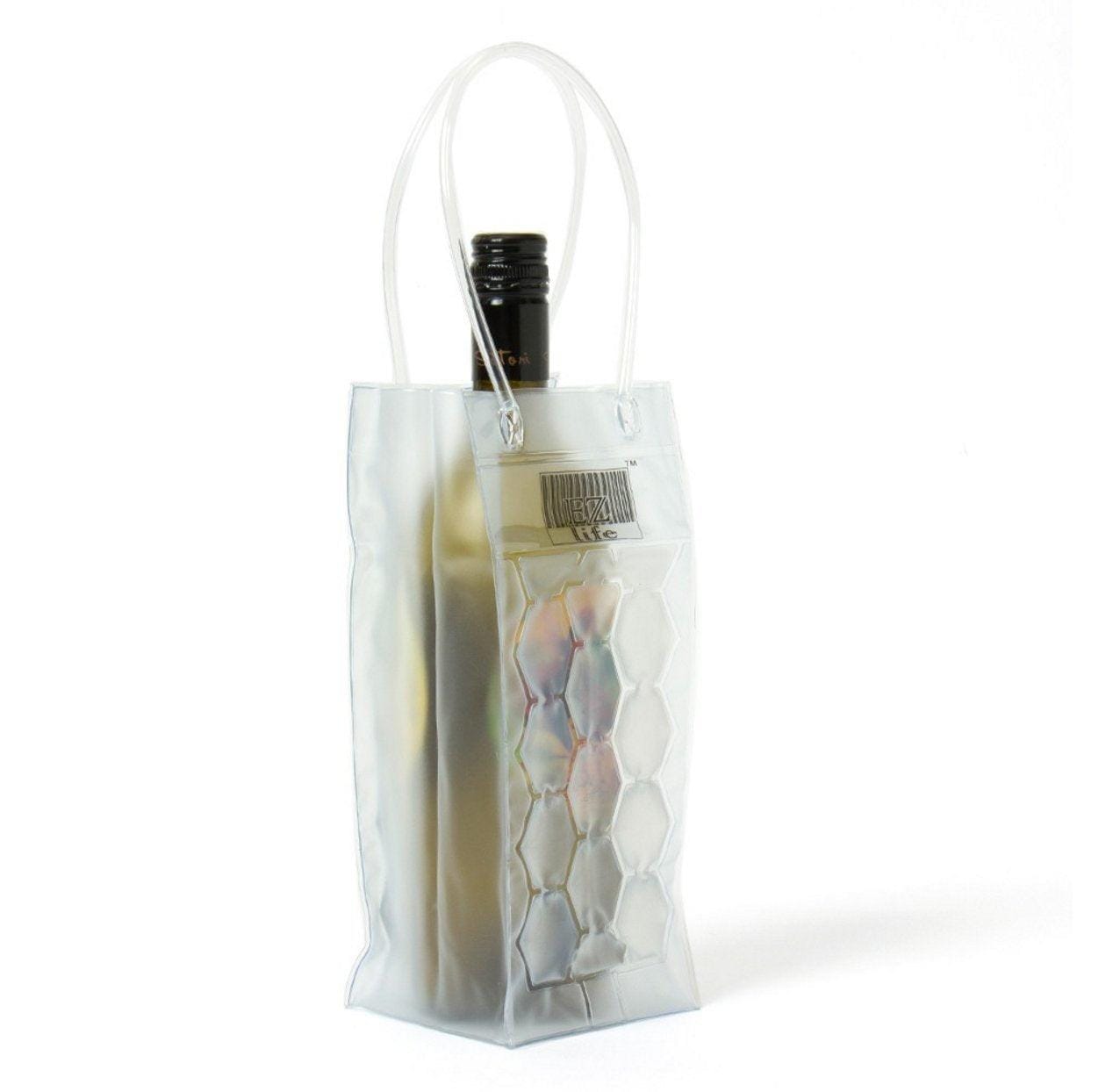 Wine & Water Bottle Cooling Bag - Transparent