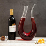 Crystal Glass U Carafe Wine Decanter (1400 ml)