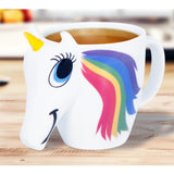 Magical Ceramic Unicorn Color Changing Mug (White)