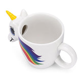 Magical Ceramic Unicorn Color Changing Mug (White)