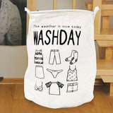 Washday (Beige) Laundry Basket