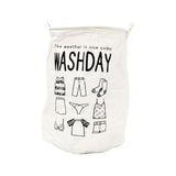 Washday (Beige) Laundry Basket