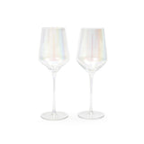 Elance High Class 7 Colors Wine Glass Set (500 ml) (Pack of 2)