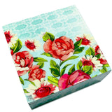 Designer Vintage Floral Wooden Box