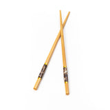 10 Pairs Wooden Chopsticks Set (Colorful Bands)